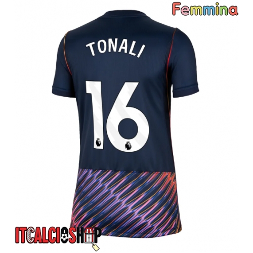 Tottenham Hotspur Sandro Tonali #16 Seconda Maglia Femmina 2026-27 Manica Corta